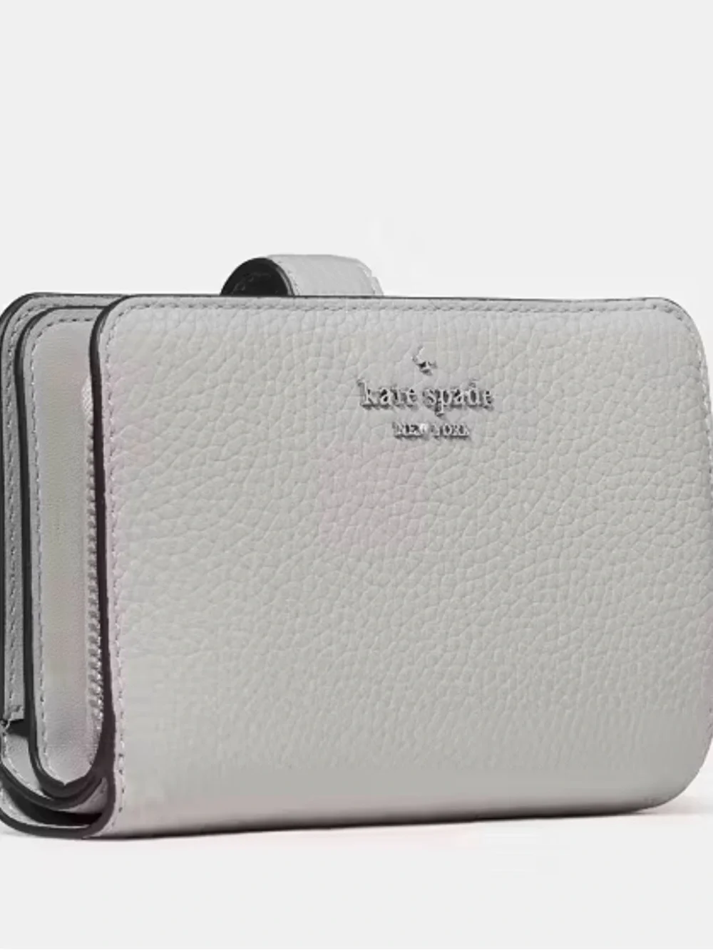kate spade medium Pebbled Leather bi-fold Wallet - Picture 5 of 7